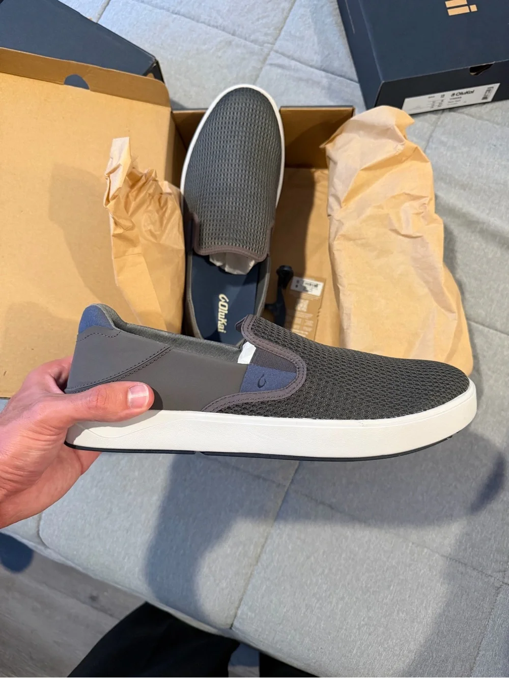 OluKai Lae’ahi Slip On Shoes - Pavement